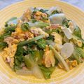 クックLDX6TD☆'s cooksnap of when they made べか菜（山東菜）のツナ卵オイスター炒め♪.