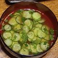 milsalud's cooksnap of when they made 田舎の味✿きゅうりと大葉の冷たい味噌汁.
