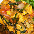 Chatoh's cooksnap of when they made ニラとトマトのスタミナ中華炒め.