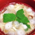 Emihann's cooksnap of when they made 卵ふわふわ！しいたけの風味香る中華スープ.