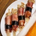 ミニさや☆'s cooksnap of when they made お弁当にエノキのベーコン巻き★.