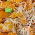 Ponta25's cooksnap of when they made 枝豆と人参、こんにゃくのタラコ和え.