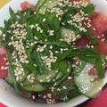ゆみっち先生's cooksnap of when they made トマトとキュウリの青じそサラダ♪.