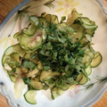 ナンキンハゼ's cooksnap of when they made きゅうりとみょうがと大葉でご飯のお供.