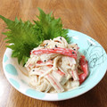 やなぎだまこ's cooksnap of when they made えのきとカニカマの焼肉のタレマヨ和え.