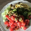 Yokchina's cooksnap of when they made ソバサラダ　イタリア風.