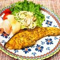 なつき☆ミ's cooksnap of when they made サラダエレガンスでサーモンのムニエル.