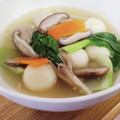 りゅりゅにゃ's cooksnap of when they made 豆腐の白玉だんごときのこのスープ.