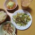 よちりん's cooksnap of when they made お弁当に！シーチキンとキャベツの炒め♡.