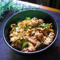 haruku221's cooksnap of when they made 豚こま肉で！ton焼肉丼♪.