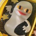 優真翔湧's cooksnap of when they made キャラ弁ハロウィン★ねないこだれだオバケ.
