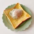 ほろぴ's cooksnap of when they made 朝ごはん応援！温玉トースト♪.