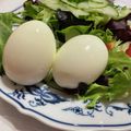 美味しい物作りたい's cooksnap of when they made 白身プルプル♪ゆで卵ならぬ蒸し卵.