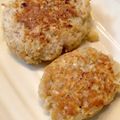 ばたみそーぱん☆'s cooksnap of when they made 肉無し！エノキ茸とおからのハンバーグ.