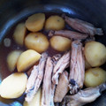 ひろ☆はる❇︎ママ's cooksnap of when they made 鶏手羽中とじゃがいもの煮物.