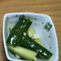 みぃくんのママ's cooksnap of when they made 台湾の味！ピリ辛きゅうりの漬物.