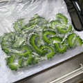 myacooking's cooksnap of when they made 【便利☆】ゴーヤの冷凍保存.
