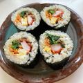 upside2525's cooksnap of when they made 時短！簡単！韓国風海苔巻き・キンパ！.