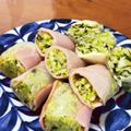 popoiko's cooksnap of when they made 鶏ハムとキャベツで、ヘルシー生春巻き.