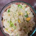しちゅ's cooksnap of when they made 炊飯器でパラパラに♪炒めないチャーハン.