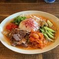 SAYURI34♡'s cooksnap of when they made 簡単☆韓国冷麺風♪♪アレンジ素麺♪♪.