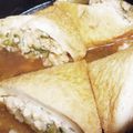 ブランシュkuu's cooksnap of when they made 煮物でほっこり♪生姜風味の厚揚げ肉詰め.