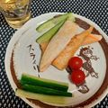 akoreana's cooksnap of when they made 鮭のハラス焼き.