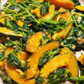 まーこパパ's cooksnap of when they made かぼちゃとほうれん草のツナマヨ炒め.