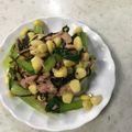 Ruriluru's cooksnap of when they made 簡単小松菜ときゅうりのさっぱりサラダ.