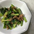 Ruriluru's cooksnap of when they made 小松菜のツナマヨ和え.