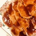 クックM2LEU5☆'s cooksnap of when they made 薄切り豚ロース肉のポークチャップ♥簡単.