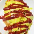 くりすたるけいこ's cooksnap of when they made チーズ入り！とろとろ卵で玄米オムライス.