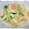 えいちん0324's cooksnap of when they made キャベツとカニ缶の炒め蒸し.