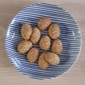 アクセル☆'s cooksnap of when they made ねり胡麻でオートミールクッキー.