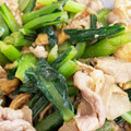 Chatoh's cooksnap of when they made もう一品 ＊小松菜と豚肉のからしあえ＊.