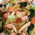 パピヨンさん's cooksnap of when they made 小松菜とキャベツのオイスターソース炒め.
