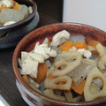 もぐらポンポン's cooksnap of when they made 簡単！蓮根とごぼう蒟蒻 鶏むね肉の煮物＊.