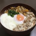 居酒屋まるみ's cooksnap of when they made とろりんちょ♡納豆なめこ蕎麦(温)♡.