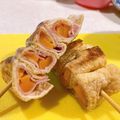 ・・＊紫音＊・・'s cooksnap of when they made 低糖質な【ベーコンチーズの油揚げ巻き】.