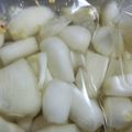 桃アン's cooksnap of when they made べんりで酢で簡単「らっきょう漬け」.