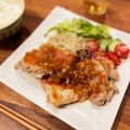 ぱんだ食堂★'s cooksnap of when they made チキンステーキ〜オニオンソース添え〜.