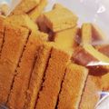 ☆冬蜜☆'s cooksnap of when they made 余った…失敗した…スポンジのケーキラスク.