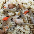 しーくれっと・らいふ's cooksnap of when they made ＊筑前煮リメイク！かしわ飯＊.