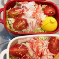 ☆ドキンちゃん☆”'s cooksnap of when they made 簡単☆レタスとトマトとカニかまサラダ.