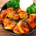 serafin's cooksnap of when they made えびのマヨケチャ炒め☆.