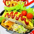 U☆kaoru's cooksnap of when they made ミートソースの残りdeオムライス.