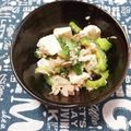 ﾁｲﾁｬﾝﾏﾏ's cooksnap of when they made ゴーヤーと豆腐のサッパリ和え物.