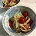 EGUDON's cooksnap of when they made 夏にピッタリ♪しめじとトマトのマリネ.