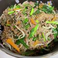 クック172Z3Z☆'s cooksnap of when they made .ひき肉で簡単チャプチェ風..