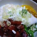 ＨＩＮＡママ's cooksnap of when they made まぐろの漬けネバネバばくだん丼☆.
